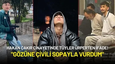 Hakan Çakır'ı Katletmişti: "Çivili Sopayla Vurdum"