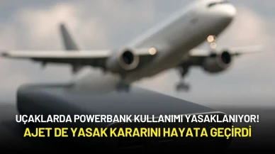 Uçaklarda Powerbank Kullanımı Yasaklanıyor! AJet de Yasak Kararını Hayata Geçirdi