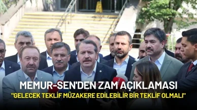 Memur-Sen'den Zam Açıklaması: "Gelecek Teklif Müzakere Edilebilir Bir Teklif Olmalı"