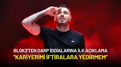 Blok3'ten Darp İddialarına İlk Açıklama: "Kariyerimi İftiralara Yedirmem"