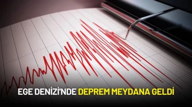 Ege Denizi'nde Deprem Meydana Geldi
