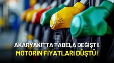 Akaryakıtta Tabela Değişti: Motorin Fiyatları Düştü!