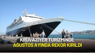Kruvaziyer Turizminde Ağustos Ayında Rekor Kırıldı