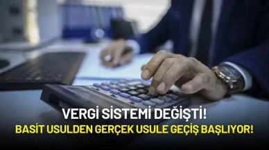 Vergi Sistemi Değişti: Basit Usulden Gerçek Usule Geçiş Başlıyor!