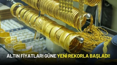 Altın Fiyatları Güne Yeni Rekorla Başladı!