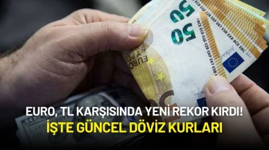 Euro, TL Karşısında Yeni Rekor Kırdı! İşte Güncel Döviz Kurları