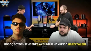 "Soğuk Savaş" Sunucusu Boğaç Soydemir ve Konuk Enes Akgündüz Hakkında Hapis Talebi