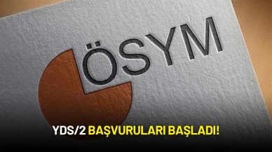 ÖSYM Açıkladı: YDS/2 Başvuruları Başladı!