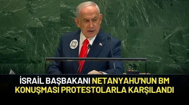 İsrail Başbakanı Netanyahu'nun BM Konuşması Protestolarla Karşılandı