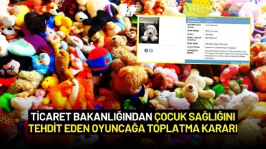 Ticaret Bakanlığından Çocuk Sağlığını Tehdit Eden Oyuncağa Toplatma Kararı