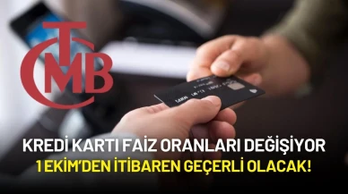 Kredi Kartı Faiz Oranlarında Değişiklik: 1 Ekim’den İtibaren Geçerli Olacak!