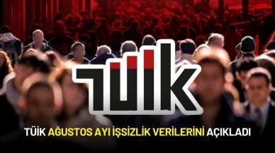 TÜİK Ağustos Ayı İşsizlik Verilerini Açıkladı