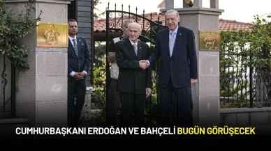 Cumhurbaşkanı Erdoğan ve Bahçeli Bugün Görüşecek