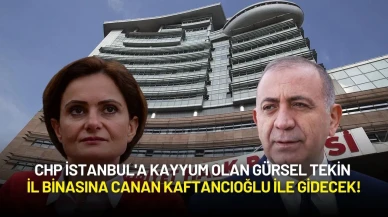 CHP İstanbul'a Kayyum Olan Gürsel Tekin İl Binasına Canan Kaftancıoğlu ile Gidecek!