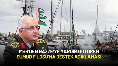 MSB'den Sumud Filosu Açıklaması: "İnsani Yardım Görevlerine Katkı Sağlayacağız"