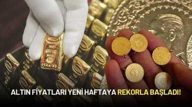 Altın Fiyatları Yeni Haftaya Rekorla Başladı! Gram Altın, Çeyrek Altın Ne Kadar?