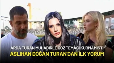 Arda Turan Muhabirle Göz Teması Kurmamıştı: Aslıhan Doğan Turan'dan İlk Yorum!