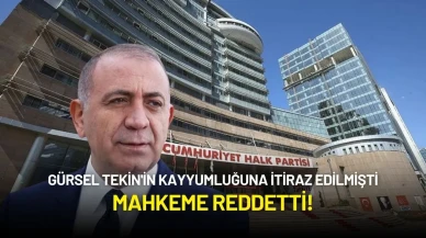 Gürsel Tekin'in Kayyumluğuna İtiraz Edilmişti: Mahkeme Reddetti!