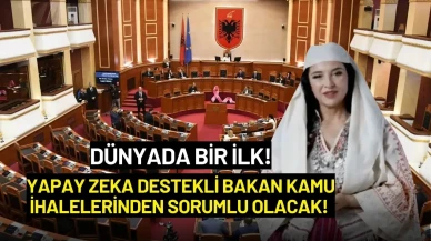Arnavutluk’ta Yapay Zeka Tabanlı Bakan Atandı: Kamu İhalelerinden Sorumlu Olacak!