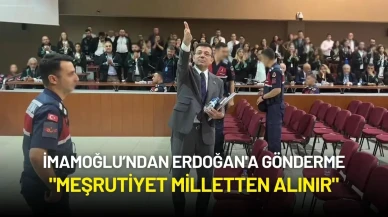 İmamoğlu’ndan Erdoğan'a Gönderme: "Meşrutiyet Milletten Alınır"