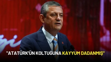 Özgür Özel: "Atatürk'ün Koltuğuna Kayyum Dadanmış"