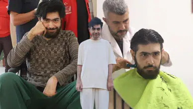 Hatay Depremi Sonrası Hayattan Kopmuştu: Barış İkna Edilerek Kişisel Bakımlarını Yaptırdı!