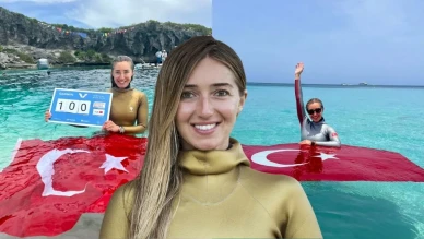 Şahika Ercümen'den Gazze İçin Yeni Dünya Rekoru Denemesi: "Gazze Nefes Alsın"