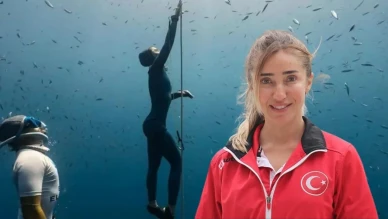 Şahika Ercümen Gazze İçin Dalmıştı: 107 Metre ile Rekor Kırdı!