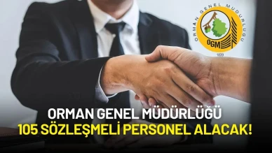 Orman Genel Müdürlüğü 105 Sözleşmeli Personel Alacak! Başvuru Şartları ve Tarihleri Açıklandı