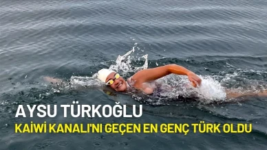 Aysu Türkoğlu, Ocean's 7 Kaiwi Kanalı'nı Geçen En Genç Türk Oldu