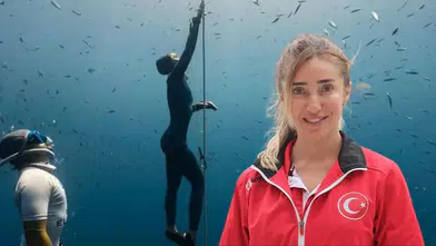 Şahika Ercümen Gazze İçin Dalmıştı: 107 Metre ile Rekor Kırdı!