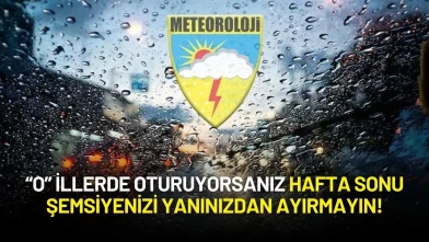 Meteoroloji'den Korkutan Uyarılar! Bu Hafta Sonu Yağmur, Fırtına ve Toz Taşınımı Etkili Olacak
