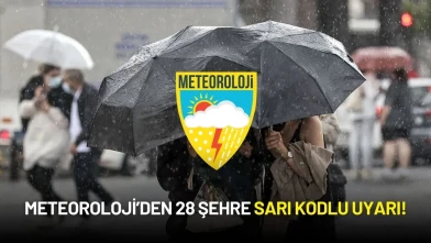 Meteoroloji 1 Mayıs’ta 28 Şehri Sarı Kod ile Uyardı!