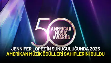Jennifer Lopez’in Sunuculuğunda 2025 Amerikan Müzik Ödülleri Sahiplerini Buldu