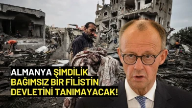 Almanya Başbakanı Açıkladı: Bağımsız Filistin Devleti Tanınmayacak!