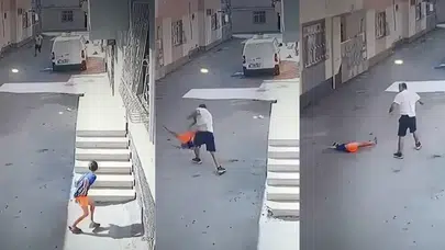 Adana’da Kan Donduran Anlar: Küçük Çocuğu Ayak Bileğinden Tutup Yere Fırlattı!