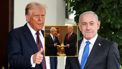 Netanyahu'dan Trump'a Dikkat Çeken Hediye