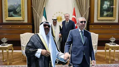 Cumhurbaşkanı Erdoğan Kuveyt Emiri es-Sabah ile Görüştü: "Gazze" Mesajı Verdi!