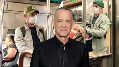Dünyaca Ünlü Oyuncu Tom Hanks Metroyla Yolculuk Etti!
