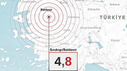 Balıkesir'de 6,1'lik Depremin Artçıları Devam Ediyor: 4,8 Büyüklüğünde Deprem Meydana Geldi!
