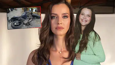 Geçtiğimiz Hafta Kızını Kucağına Alan İrem Helvacıoğlu Bebeği ile Kaza Geçirdi!