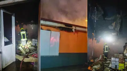 Aydın’da Ortaokul Kantininde Yangın Çıktı: Facianın Eşiğinden Dönüldü!