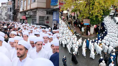 İsmailağa Cemaati’nden Fatih’te İcazet Yürüyüşü!