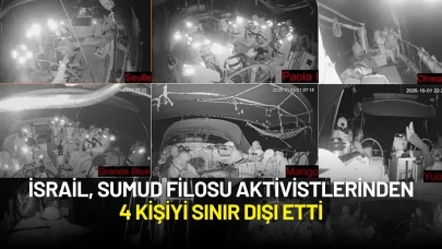İsrail, Sumud Filosu Aktivistlerinden 4 Kişiyi Sınır Dışı Etti