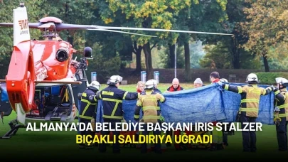 Almanya'da Belediye Başkanı Iris Stalzer Bıçaklı Saldırıya Uğradı