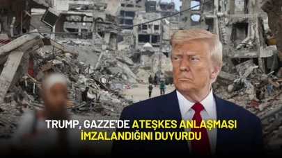 Trump, Gazze'de Ateşkes Anlaşması İmzalandığını Duyurdu