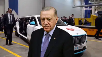Erdoğan İlk Altay Tanklarının Teslim Törenine Özel TOGG Limuziniyle Katıldı