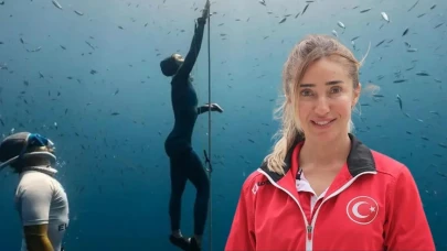 Şahika Ercümen Gazze İçin Dalmıştı: 107 Metre ile Rekor Kırdı!