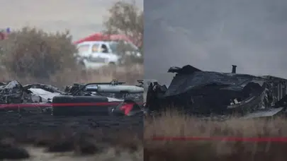 20 Askerimizin Şehit Olduğu Uçağa Ait Enkaz Görüntüleri Ortaya Çıktı