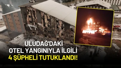Bakan Tunç Açıkladı! Uludağ'daki otel yangınıyla ilgili 4 şüpheli tutuklandı